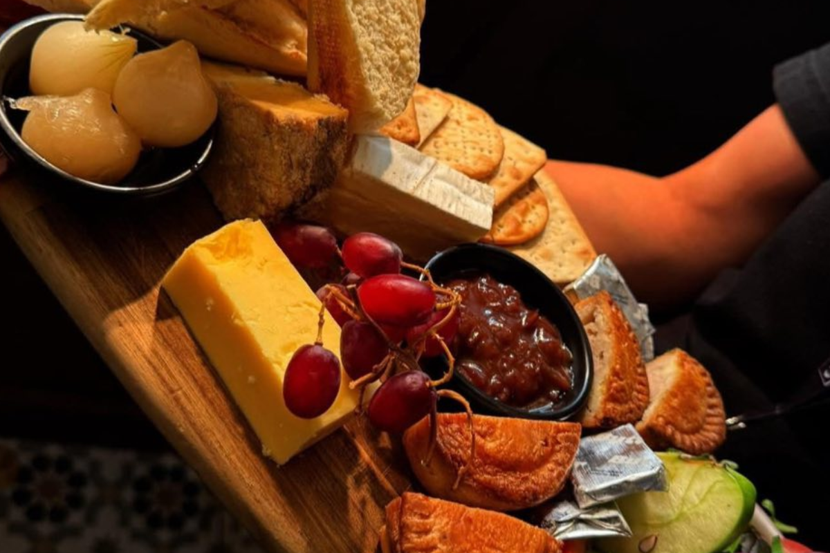 Ploughman's lunch at Cherry Gardens, Wigan