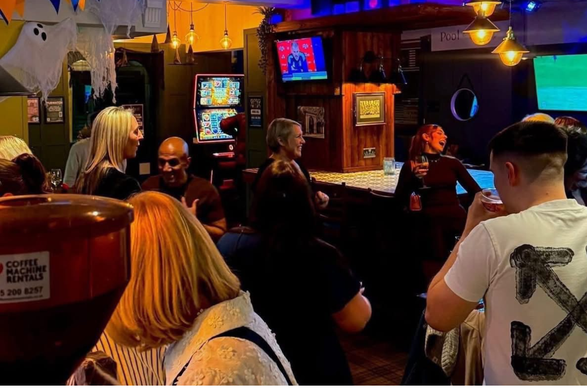 Live entertainment at Cherry Gardens, Wigan Lane