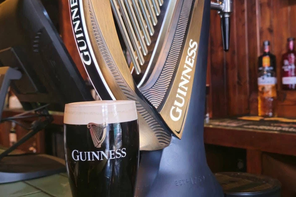 Guinness at Kilcoyne's Irish Bar, Wigan Lane