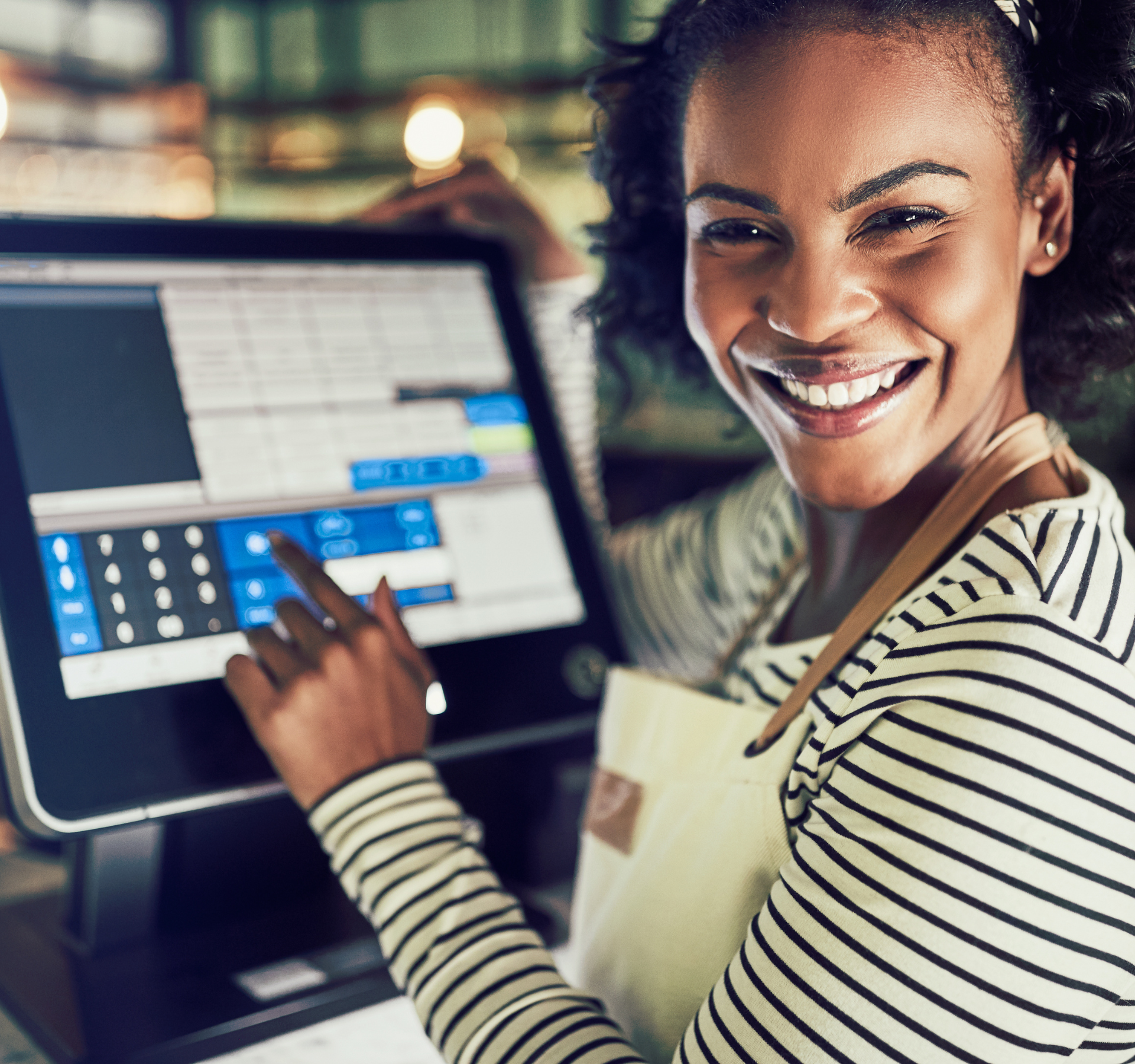 OV EPOS till system in a pub