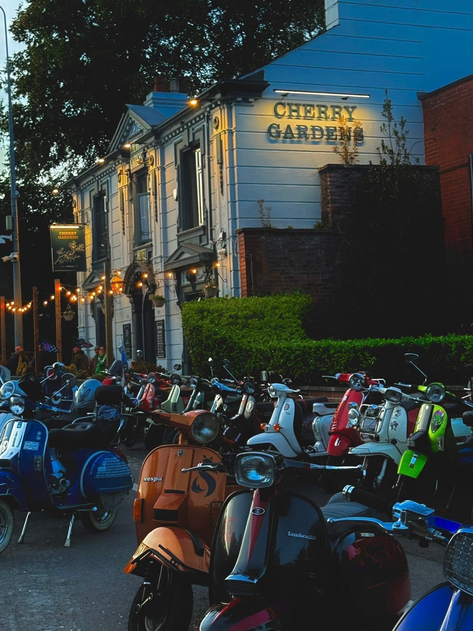 Cherry Gardens Wigan — OV Group community venue with scooter rally