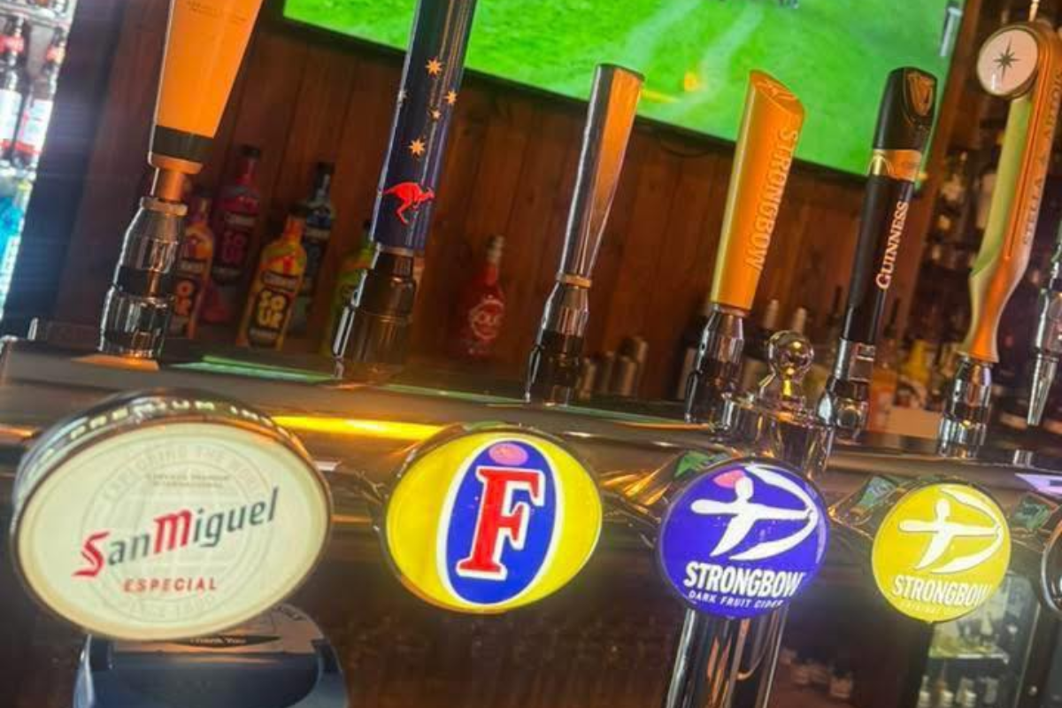 Bar at The Prince of Wales, Springfield, Wigan