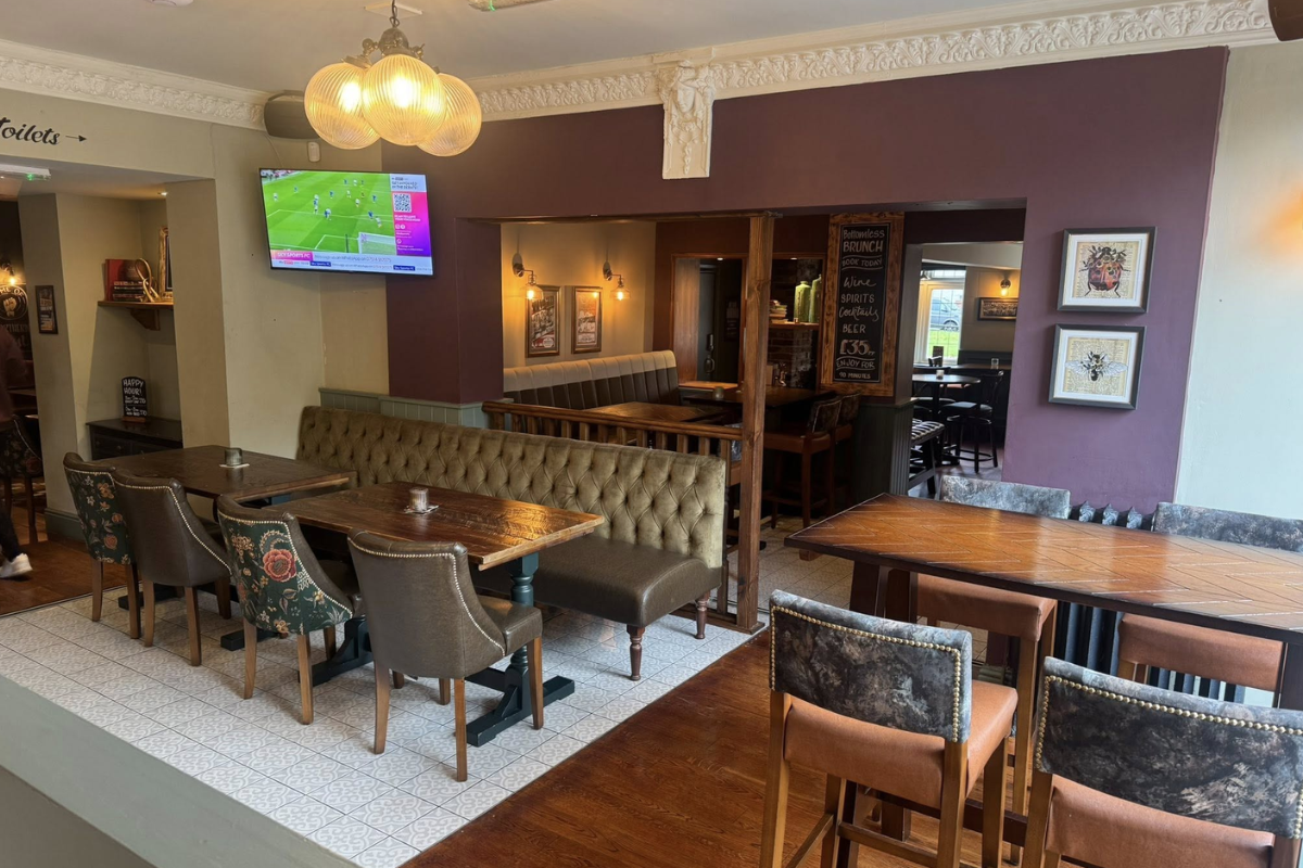 Interior at The Whitesmiths Arms, Wigan