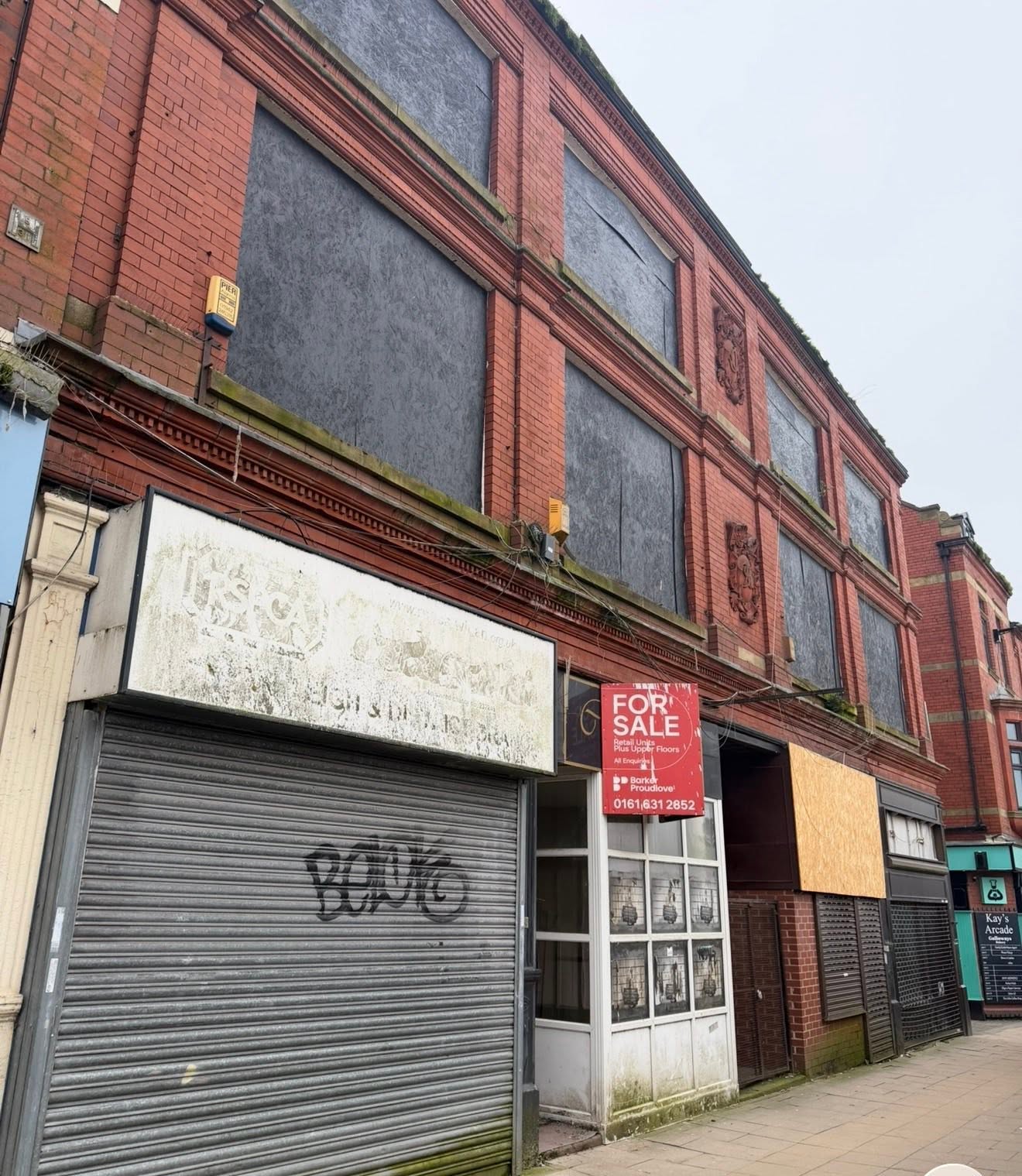Kilcoyne's Market Street — demolition underway
